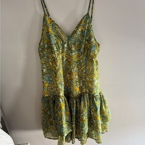 Green dresss